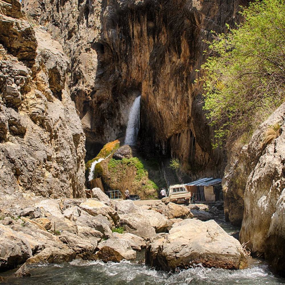 آبشار آبشیر آتا قرقیزستان Abshir Ata Waterfall - فروش ویژه بلیط قرقیزستان