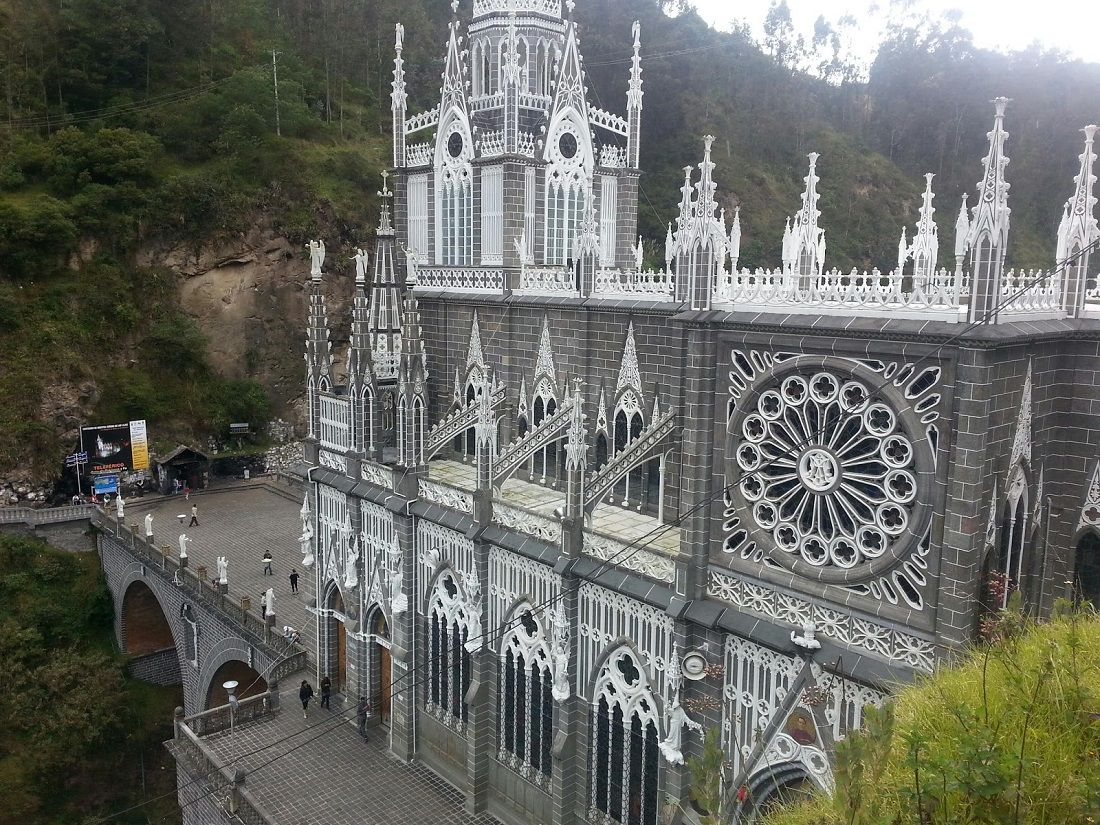 سانتوریو دو لاس لاجاس کلمبیا Santuario de Las Lajas - خرید آنلاین بلیط کلمبیا