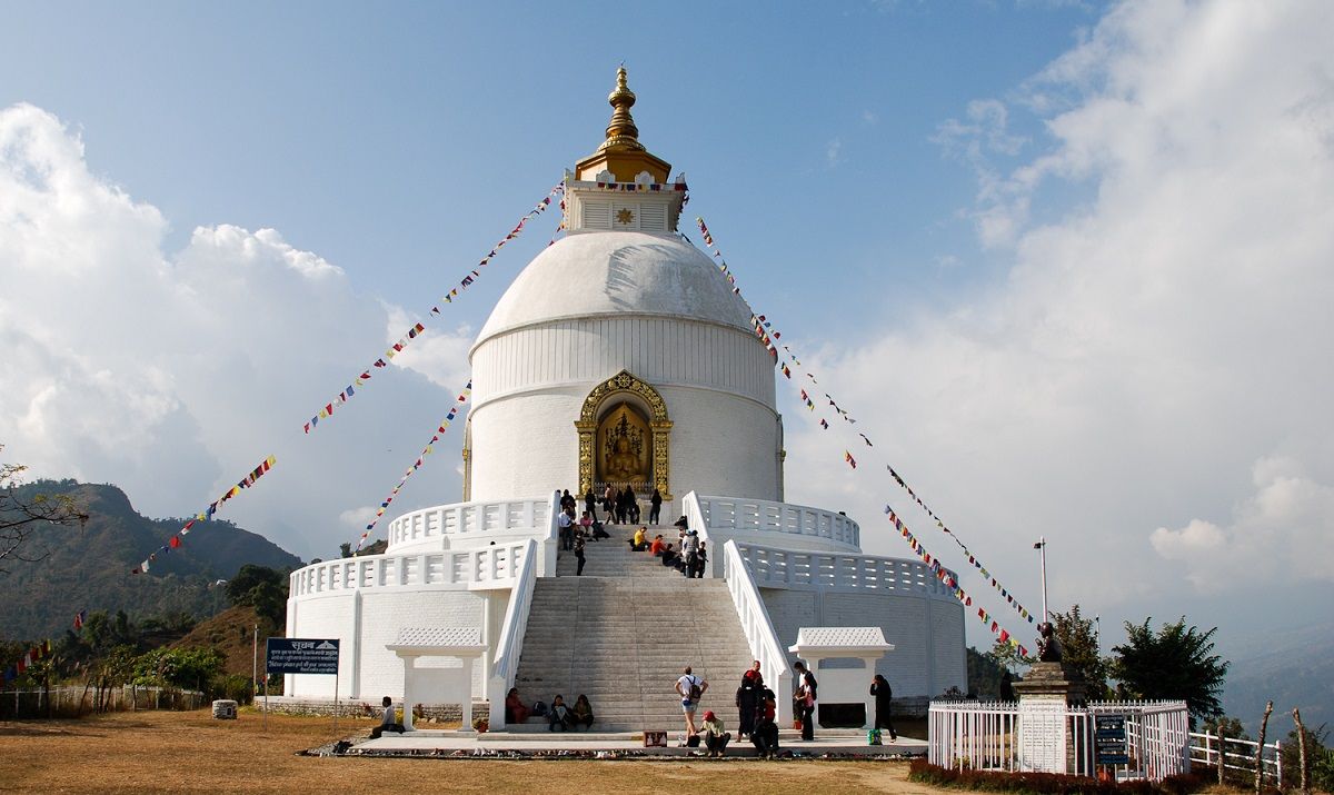 هزینه بلیط و مبلغ بلیط نپال - شانتی ستوپا پوخارا نپال Shanti Stupa, Pokhara