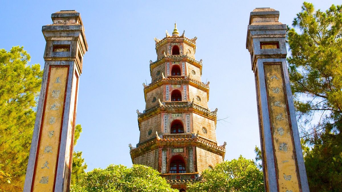تین مو پاگودا ویتنام Thien Mu Pagoda - قیمت بلیط ویتنام
