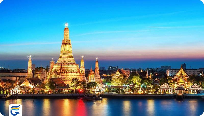 معبد وات آرون تایلند - خرید بلیط هواپیما تایلند