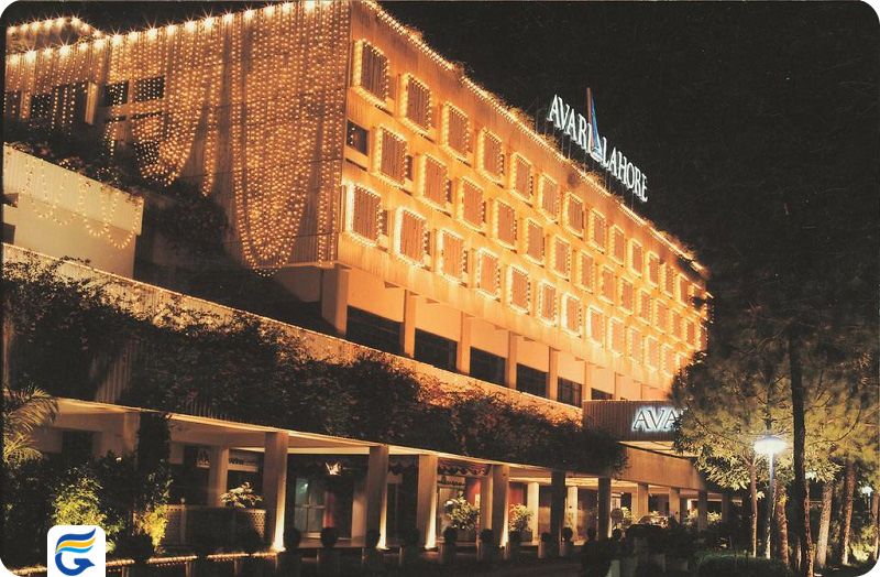 هتل آواری لاهور - لیست قیمت هتل های 5 ستاره لاهور