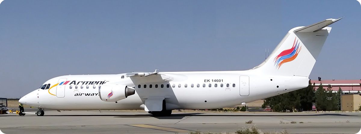 فروش بلیط پروازهای آرمینا ایرویز Armenia Airways - نمایندگی رسمی فروش بلیط هواپیمایی آرمنیا در ایران Armenia Airways